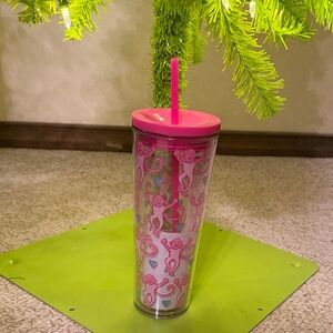 Roller Rabbit + Starbucks collab! Brand New! 🧊🐒🩷